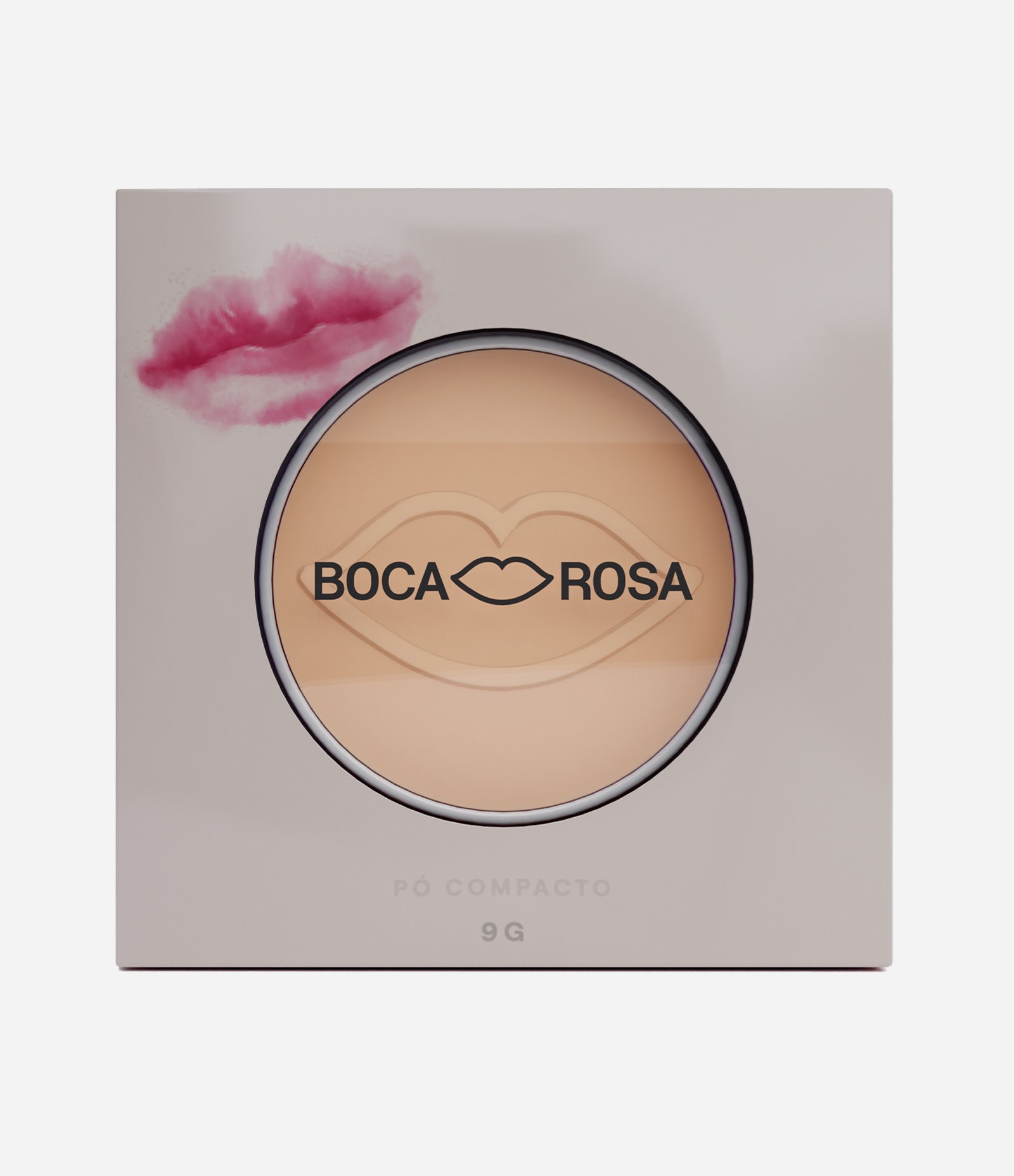 Pó Compacto Boca Rosa 3