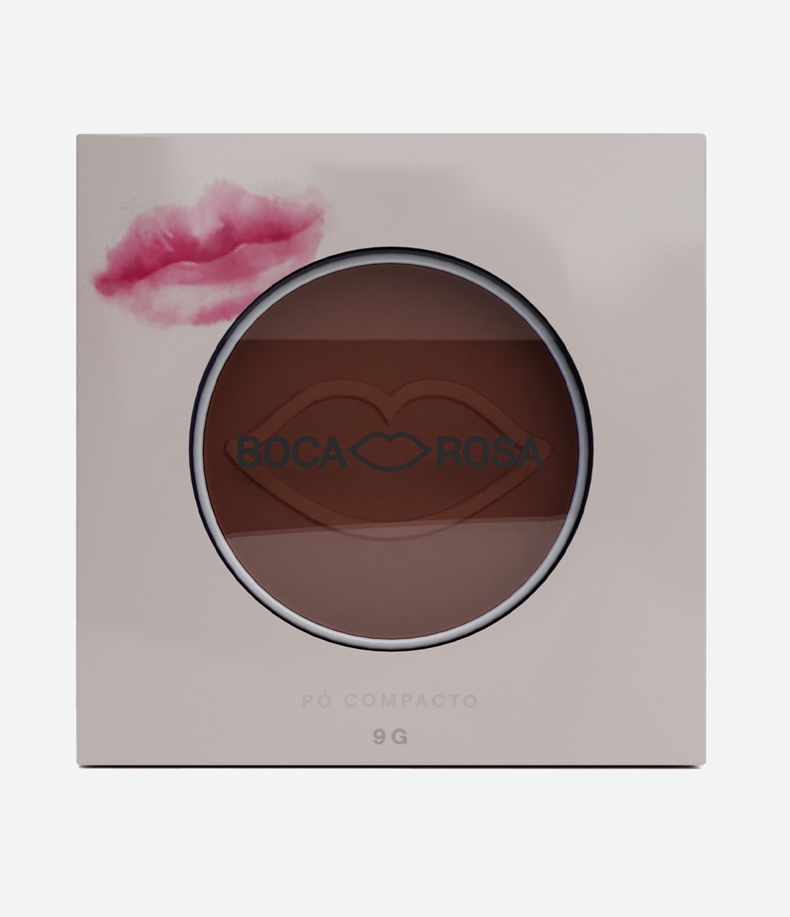 Pó Compacto Boca Rosa BR07 3