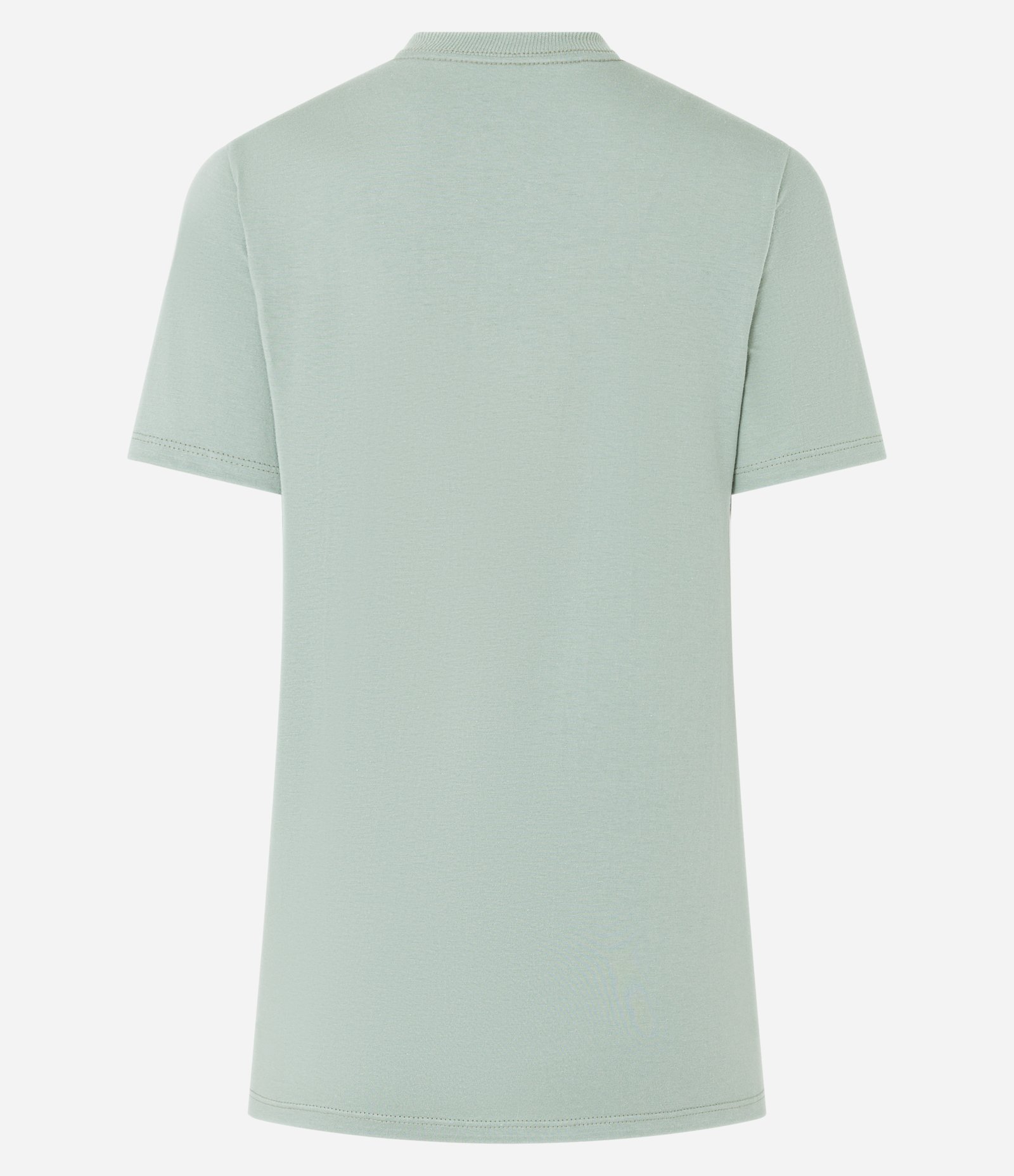 Camiseta Alongada em Algodão com Estampa do Snoopy Verde 5