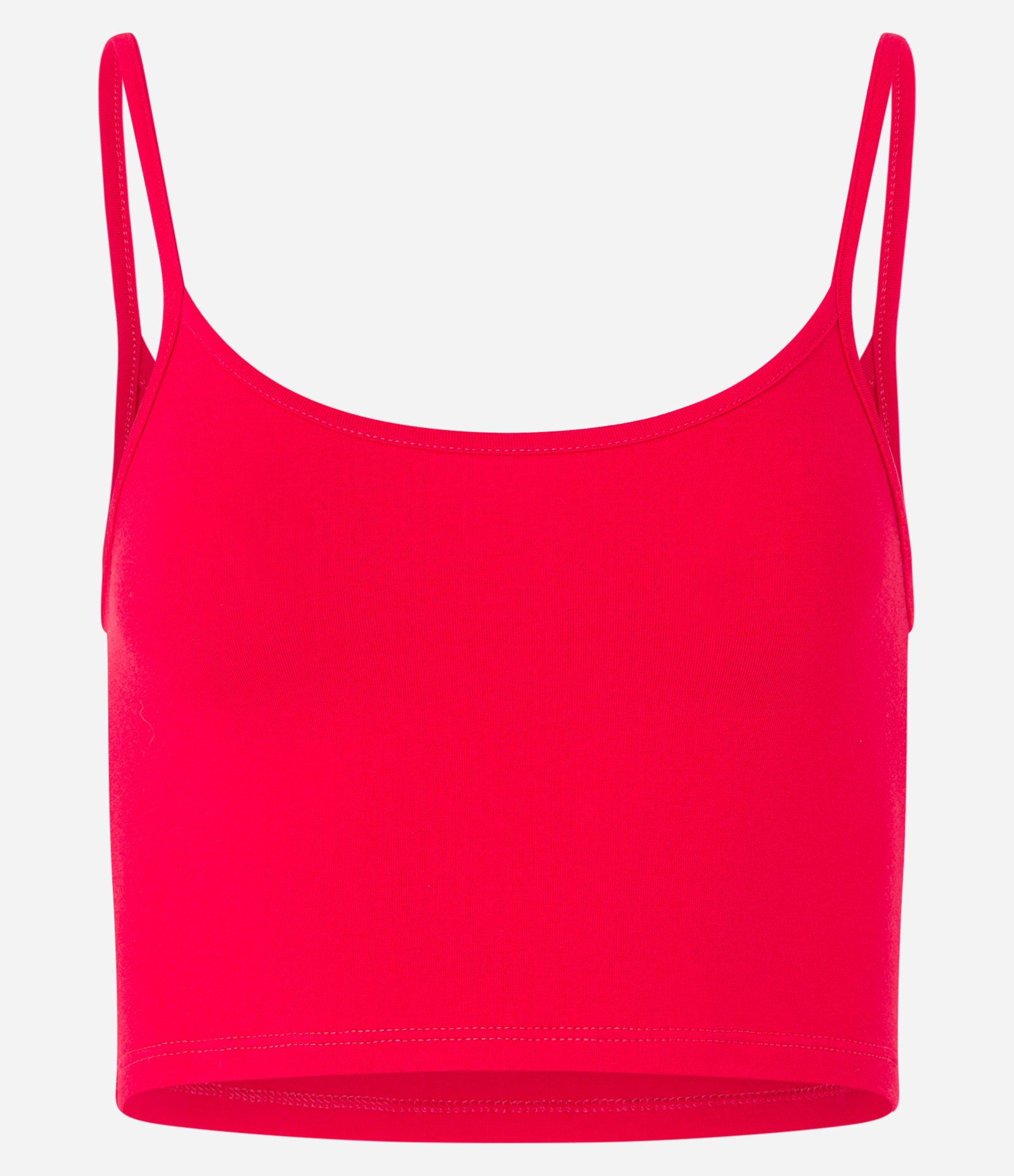 Blusinha de Alça Cropped em Cotton 4