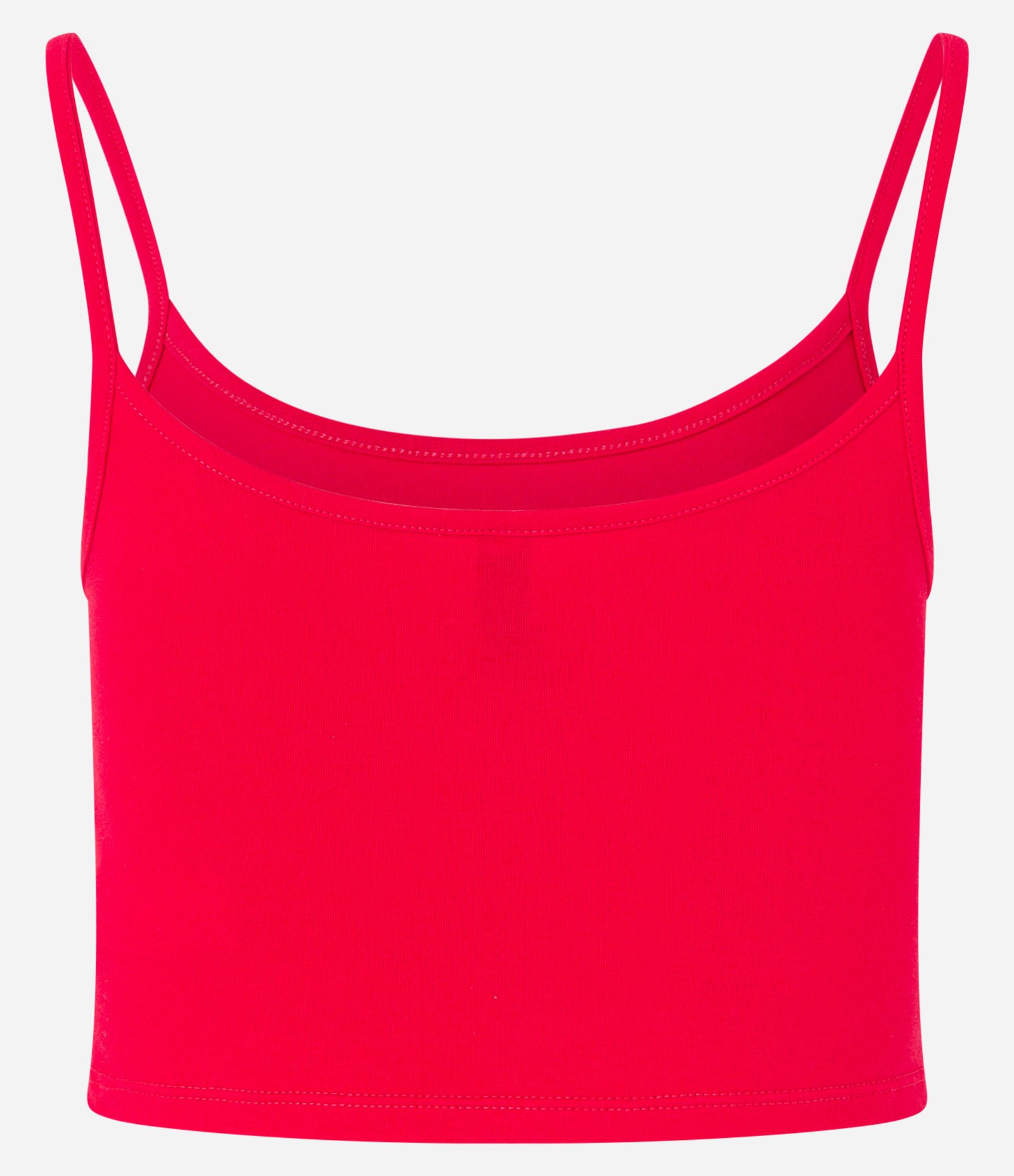 Blusinha de Alça Cropped em Cotton 5