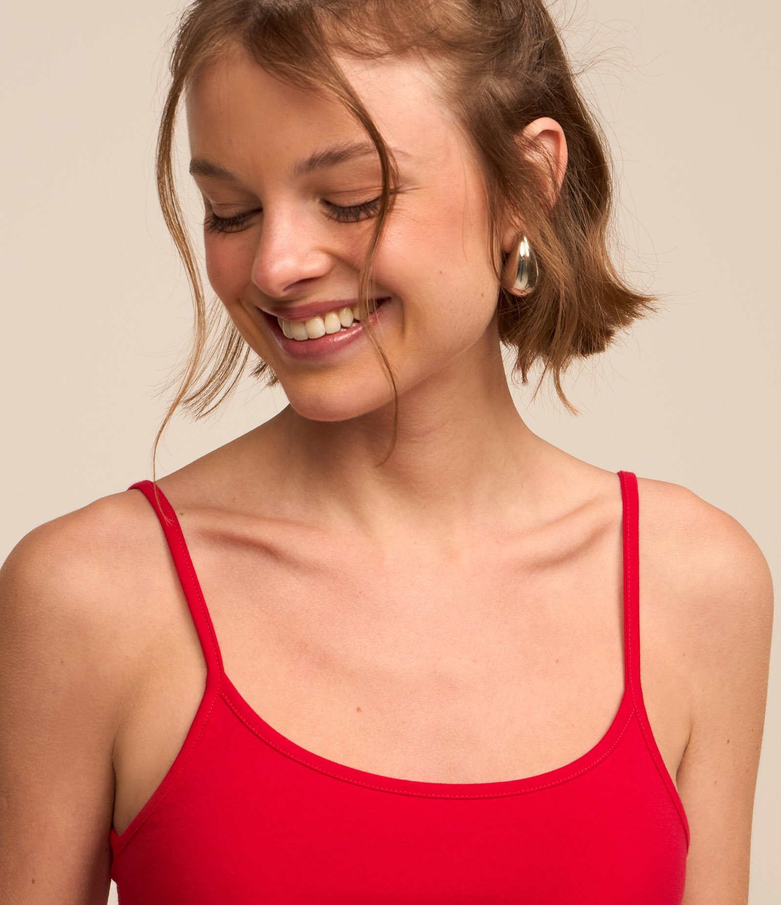 Blusinha de Alça Cropped em Cotton 3