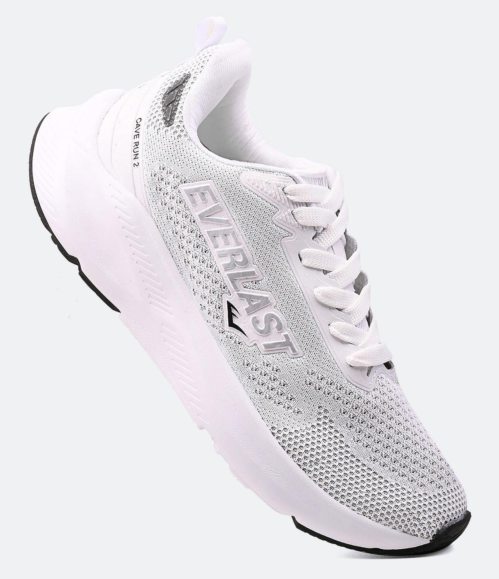 Tênis Esportivo em Pu com Textura Cave Run  Everlast Branco 2