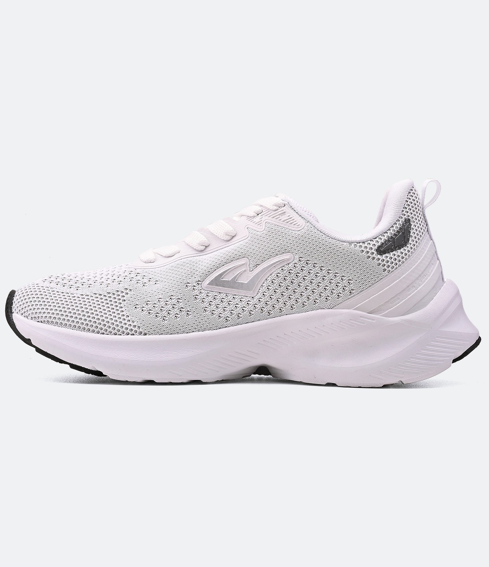 Tênis Esportivo em Pu com Textura Cave Run  Everlast Branco 3