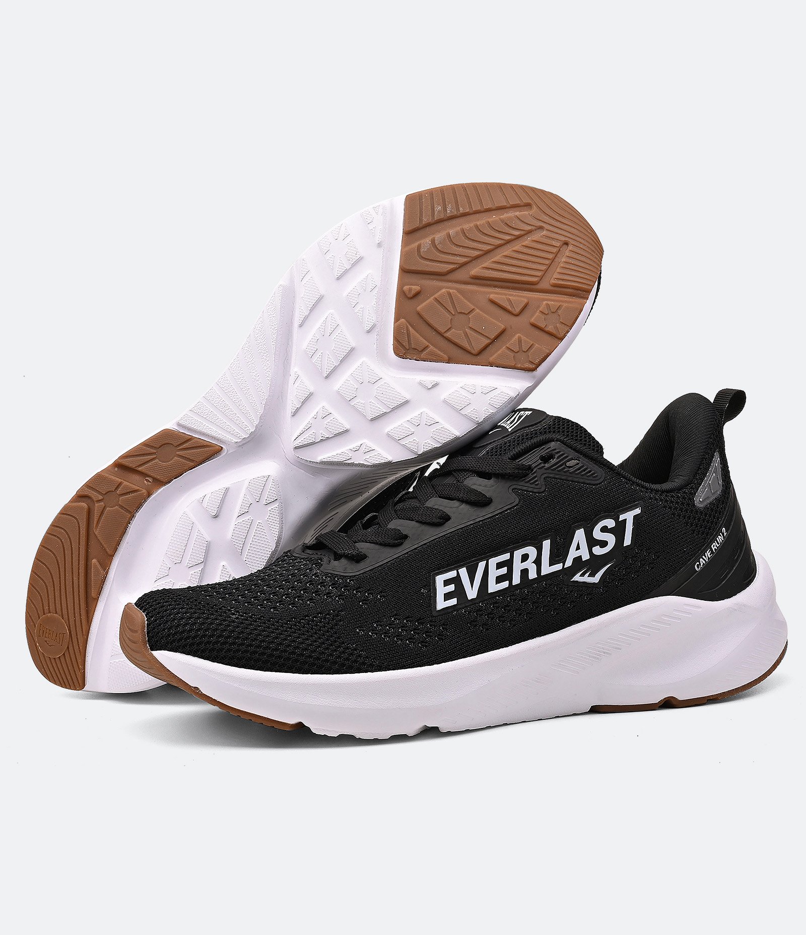 Tênis Esportivo em Pu com Textura Cave Run  Everlast Preto 5