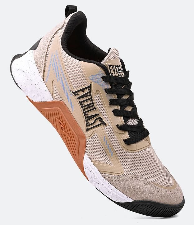 Tênis em Material Sintético com Textura Everlast Jump 05 Low