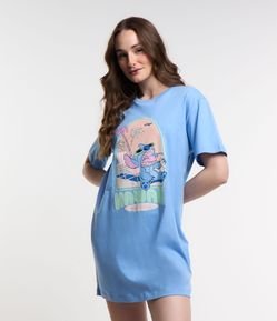 Camisola em Algodão com Estampa Stitch