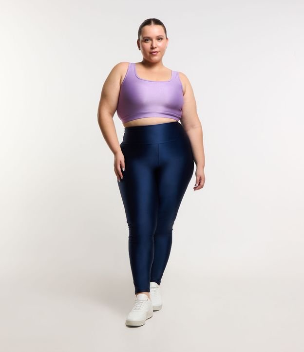 Calça Legging Esportiva Dry Fit com Bolsinho Interno Curve e Plus Size