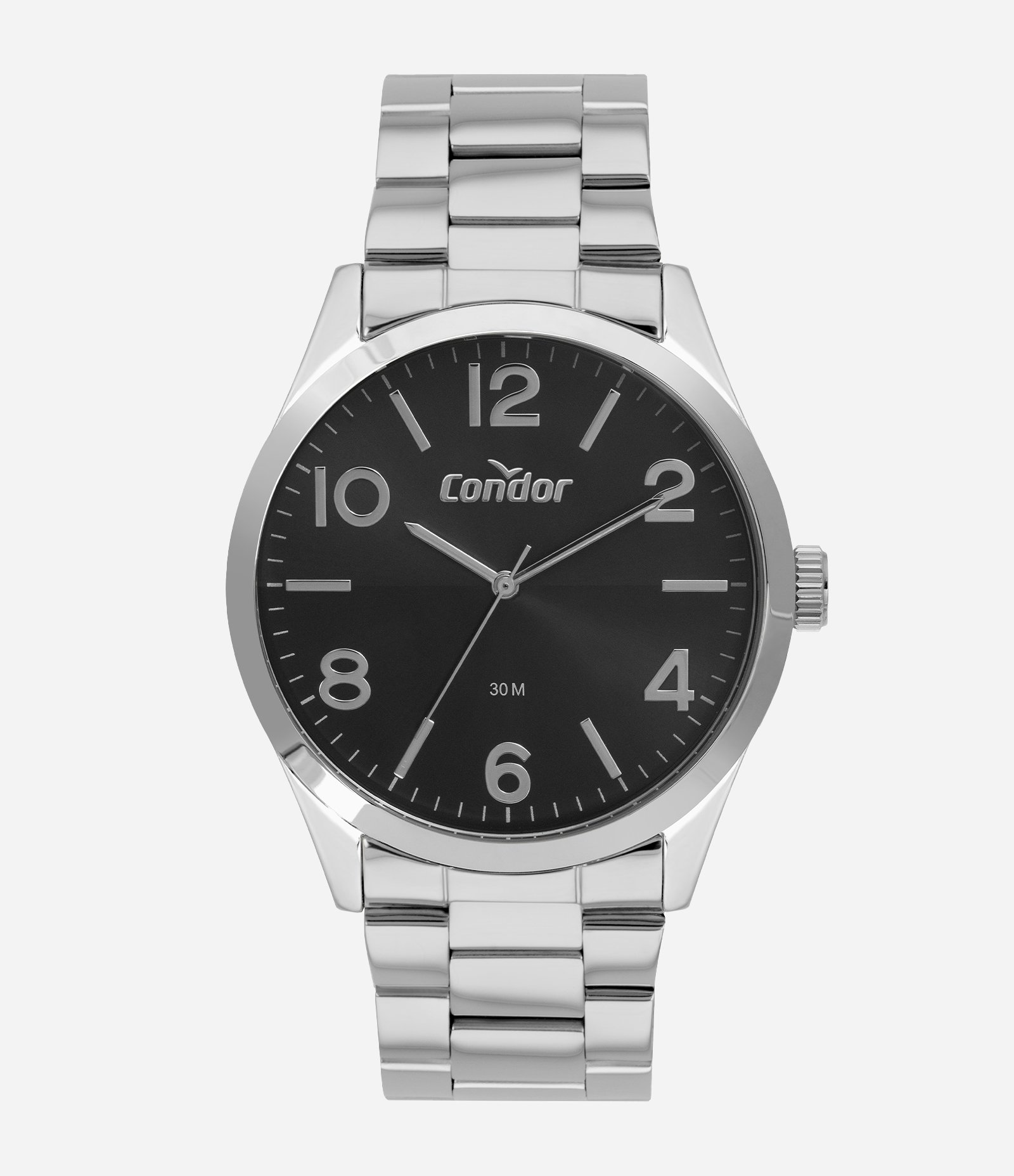 Kit Relógio Condor Masculino Analógico  Prata 1
