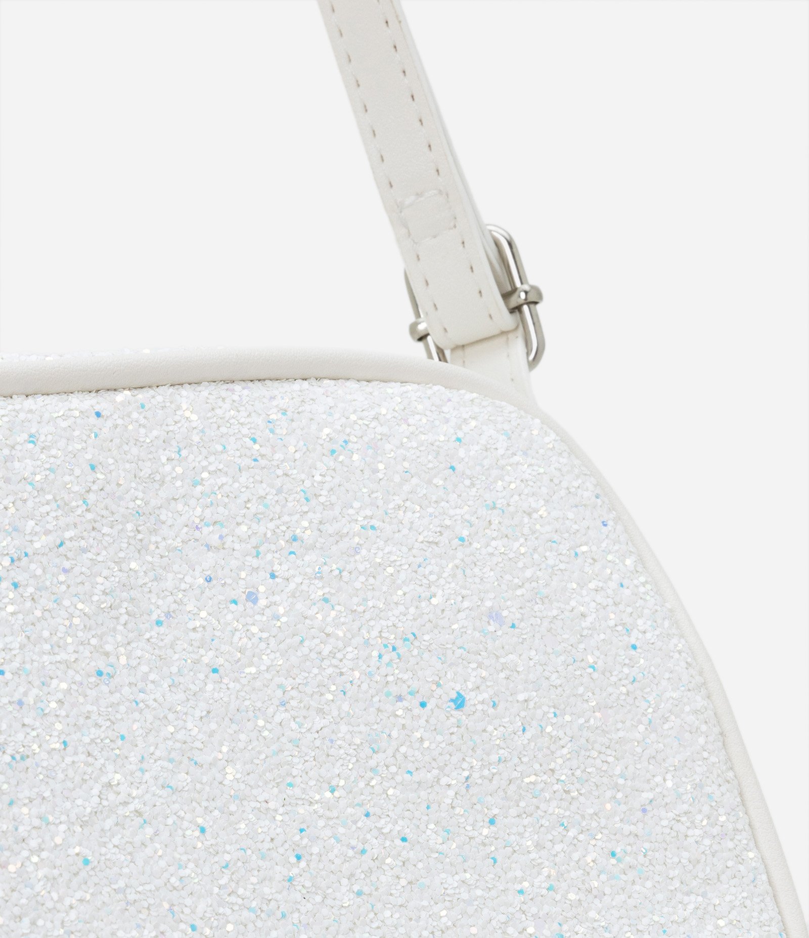Bolsa Infantil Transversal com Brilhos - Tam Único Branco 4