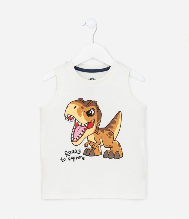 Conjunto Infantil com Estampa Jurassic World - 1 a 5 Anos