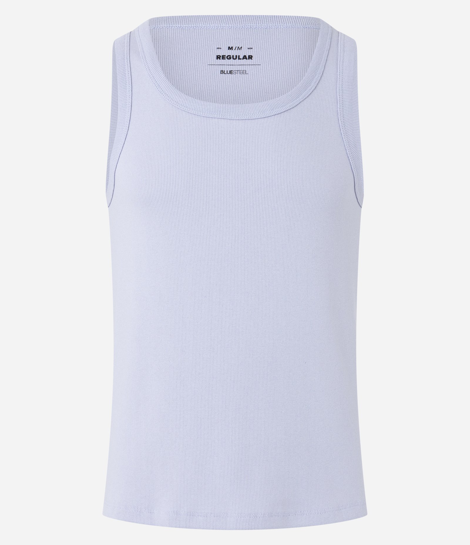 Regata Regular Básica em Ribana de Algodão 1