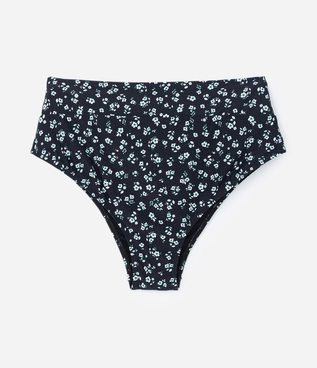 Biquíni Calcinha Hot Pants com Estampa Floral Liberty e Pala Virada Curve & Plus Size