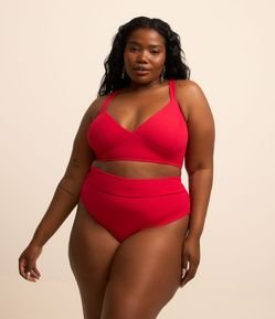 Biquíni Calcinha Hot Pants Texturizada Curve & Plus Size