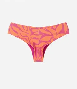 Biquíni Calcinha Fio com Estampa Orgânica Curve & Plus Size