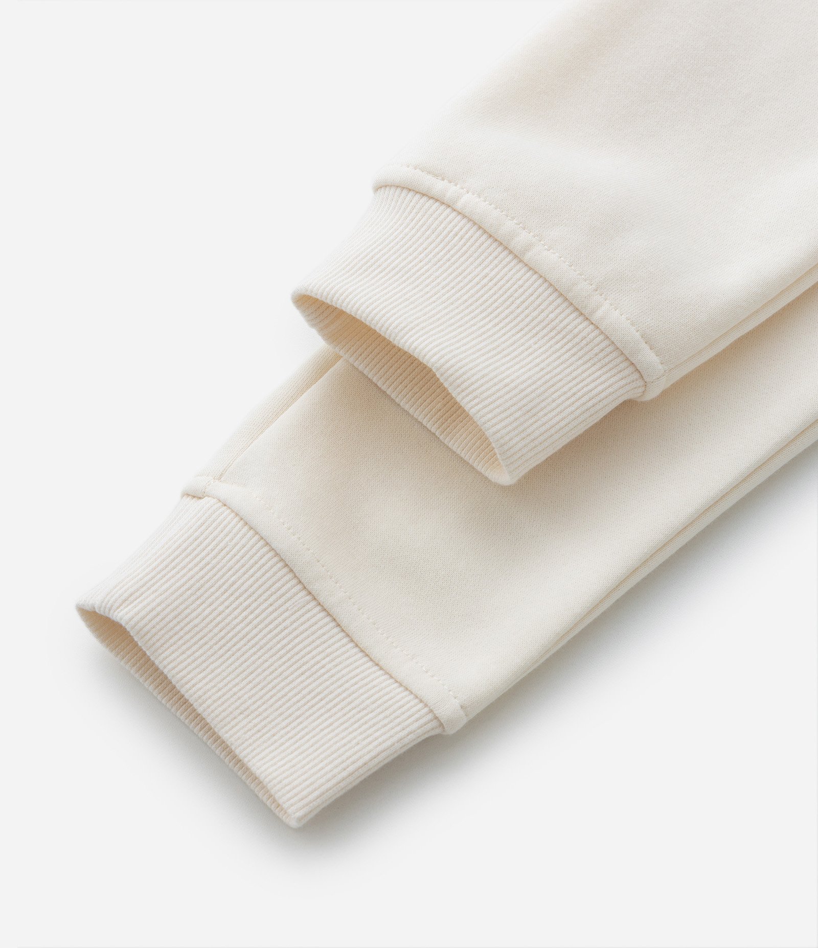 Calça Jogger Infantil em Moletom Quentinho - Tam 5 a 14 Anos Off White 4