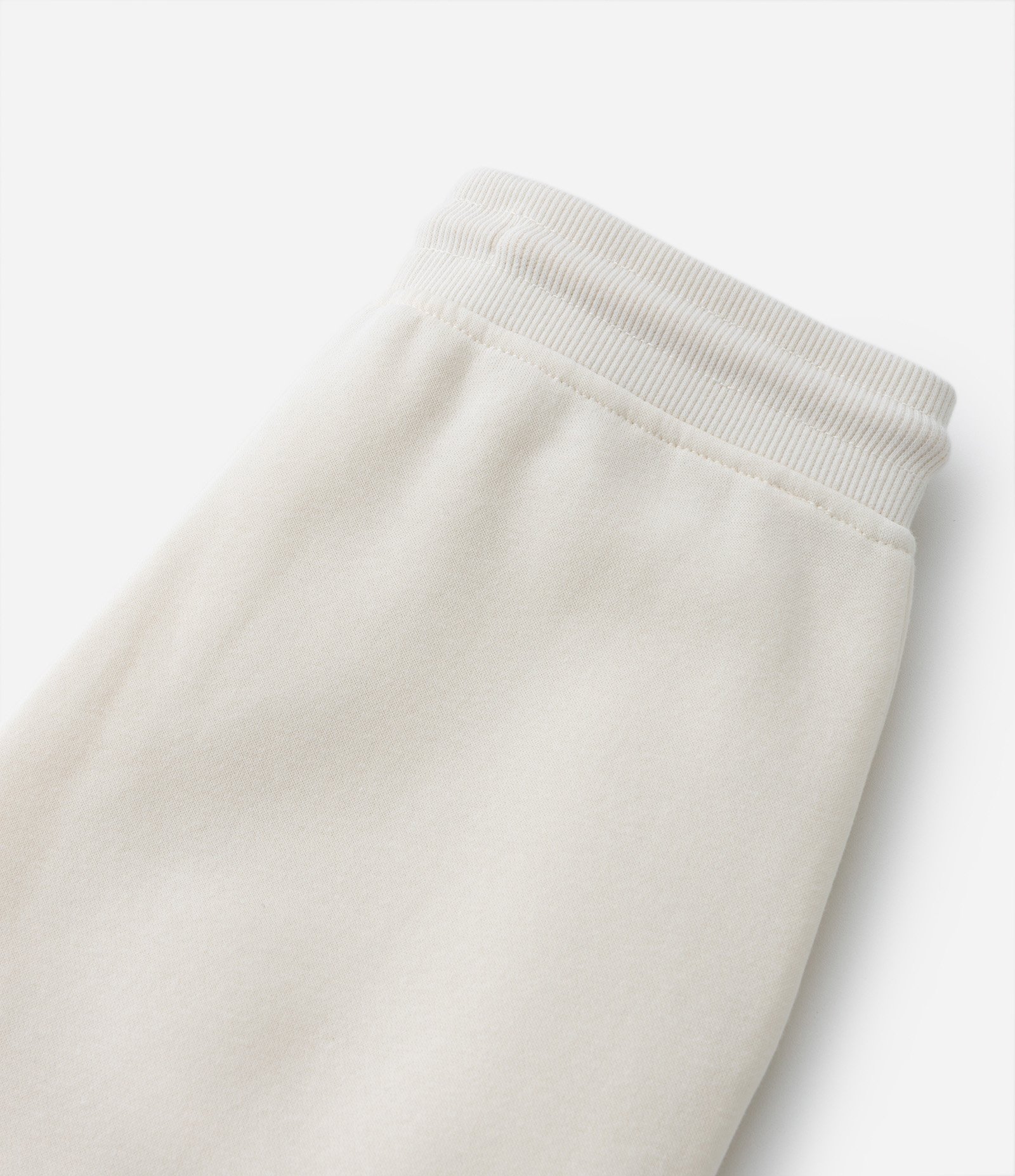 Calça Jogger Infantil em Moletom Quentinho - Tam 5 a 14 Anos Off White 5
