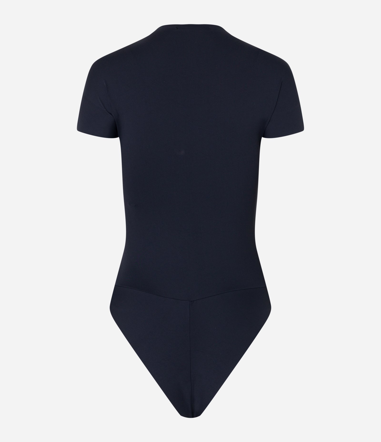 Body em Microfibra com Golinha Média Preto 8