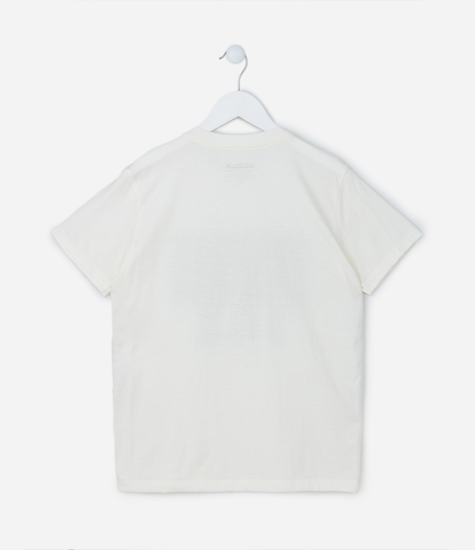 Camiseta Comfort Infantil com Estampa em Alto Relevo do Minecraft - Tam 5 a 14 anos Branco 2