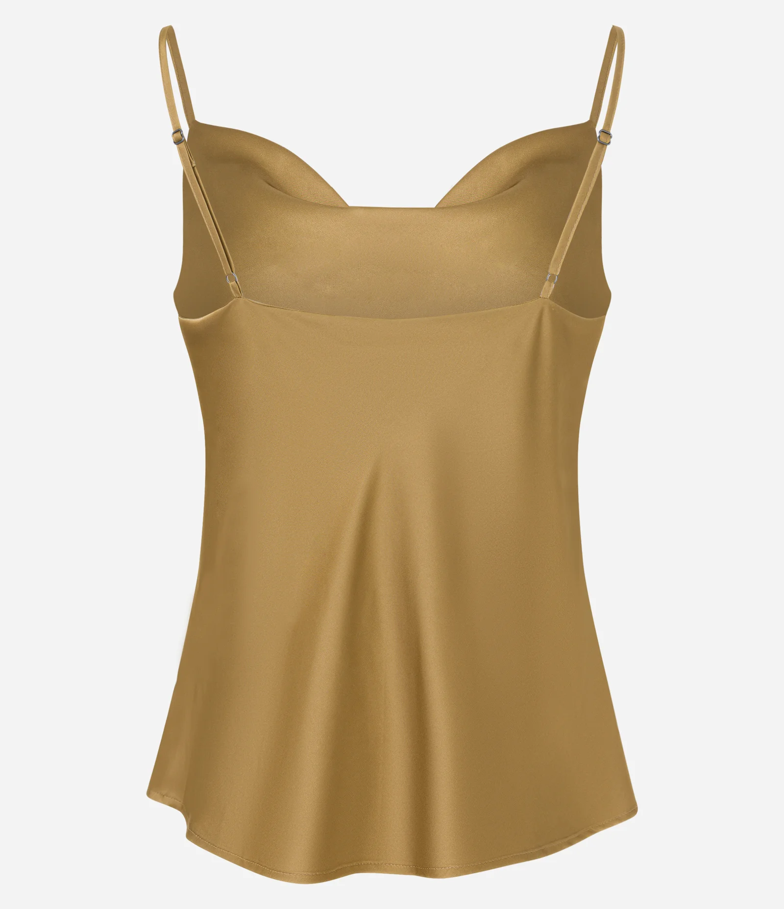 Blusa de Alcinha em Tecido Acetinado com Decote Degagê 8