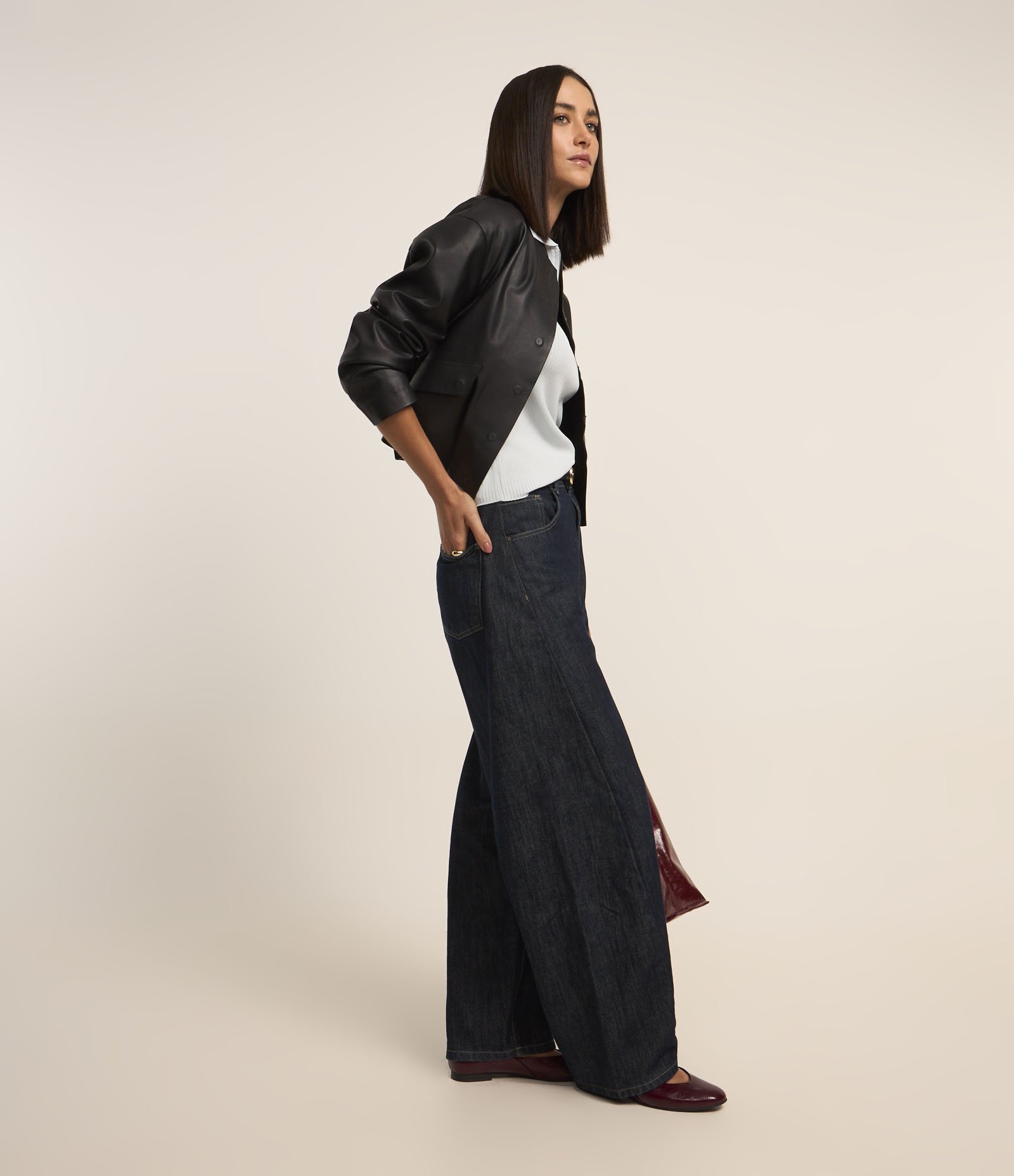 Blusa em Tricô com Gola Polo e Meio Zíper Azul Claro 6