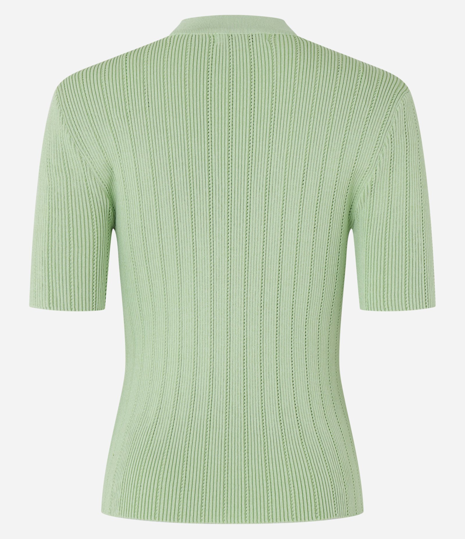 Blusa Manga Curta em Tricot Verde 9