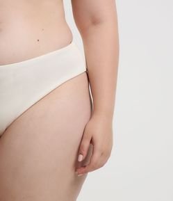 Biquíni Calcinha Fio Duplo Texturizado Curve & Plus Size