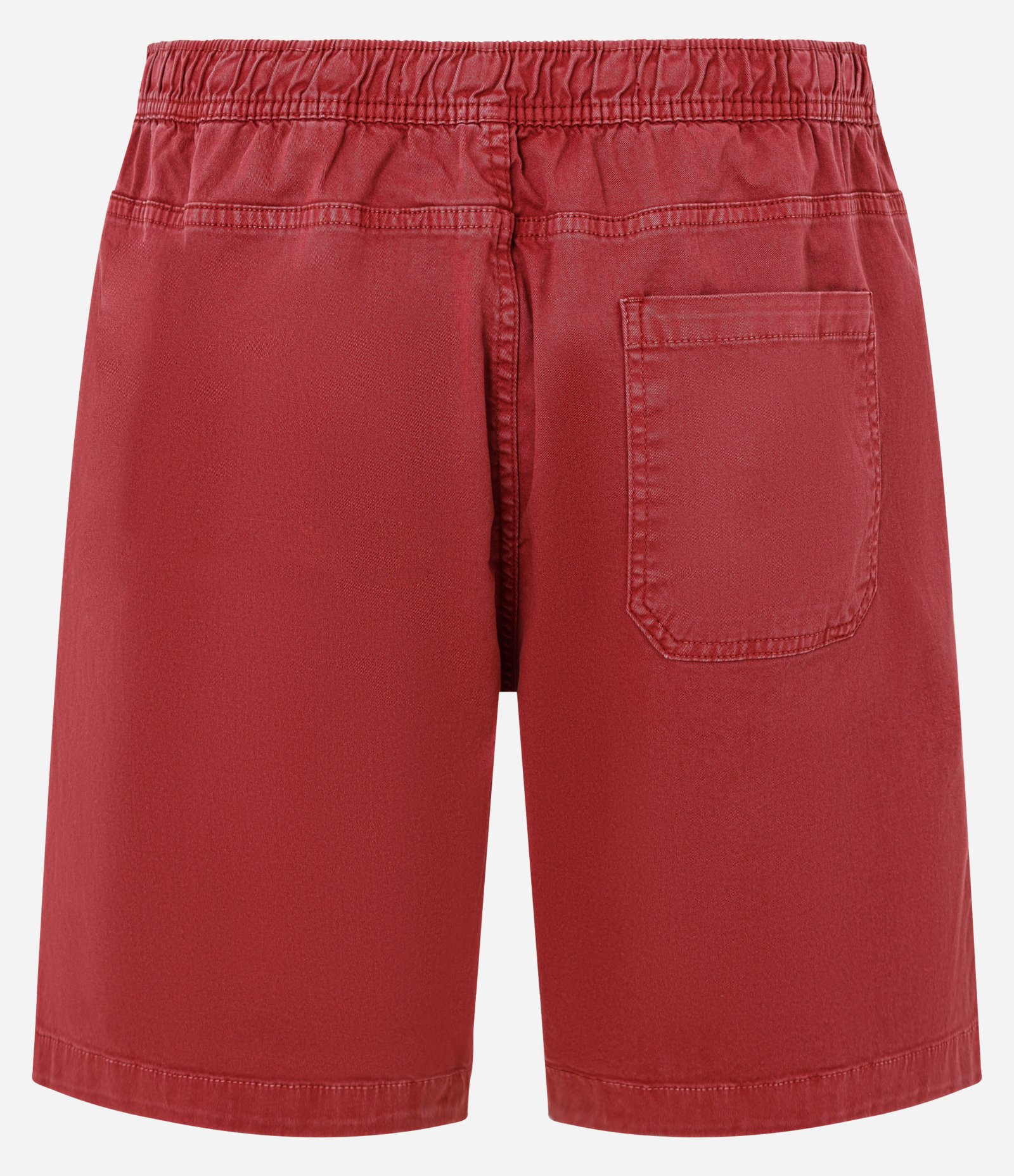 Bermuda Regular em Sarja Lavada com Amarração no Cós 6