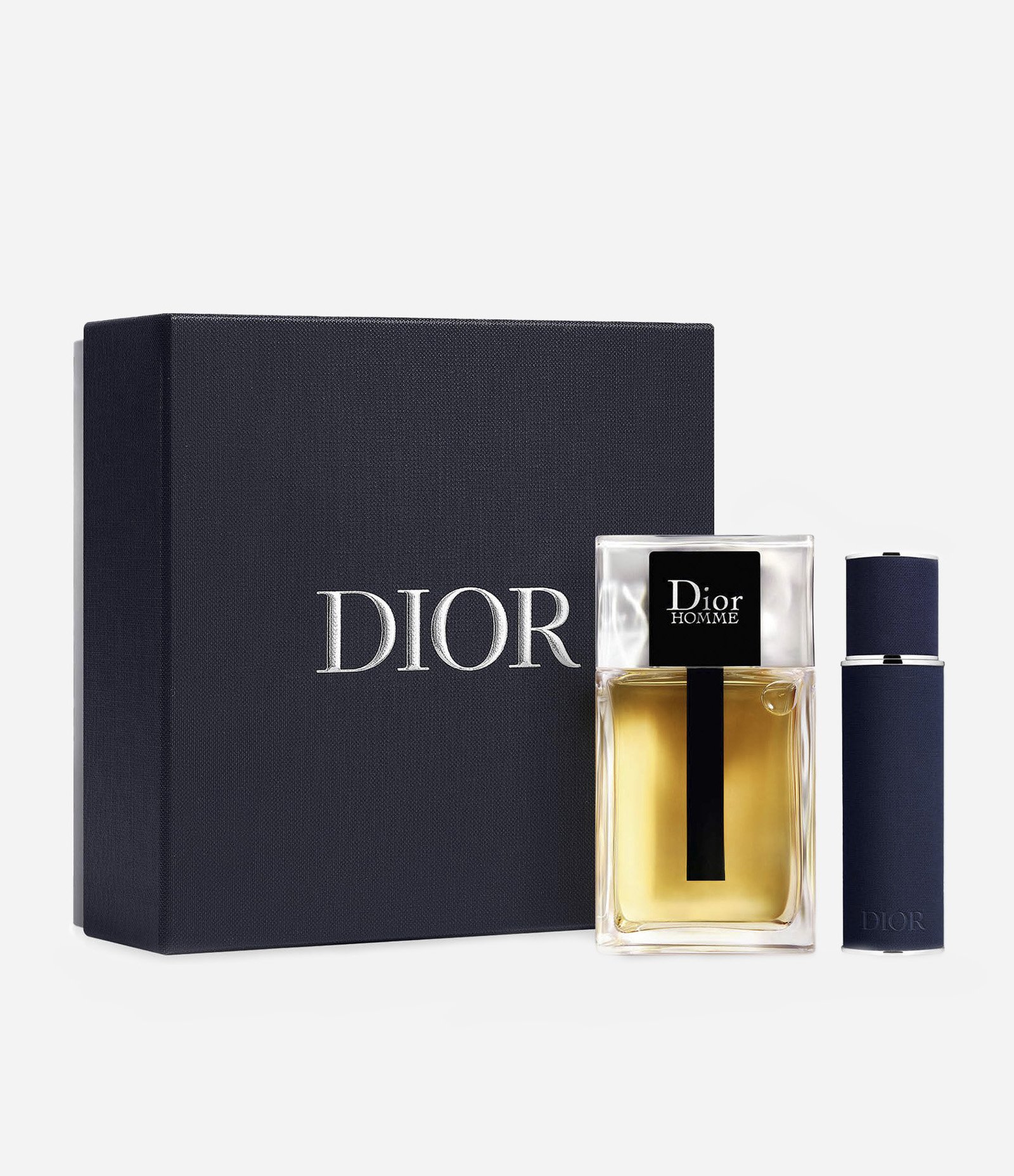 Perfume Coffret Dior Homme Eau de Toilette 100ml + Travel Spray 10ml KIT 1