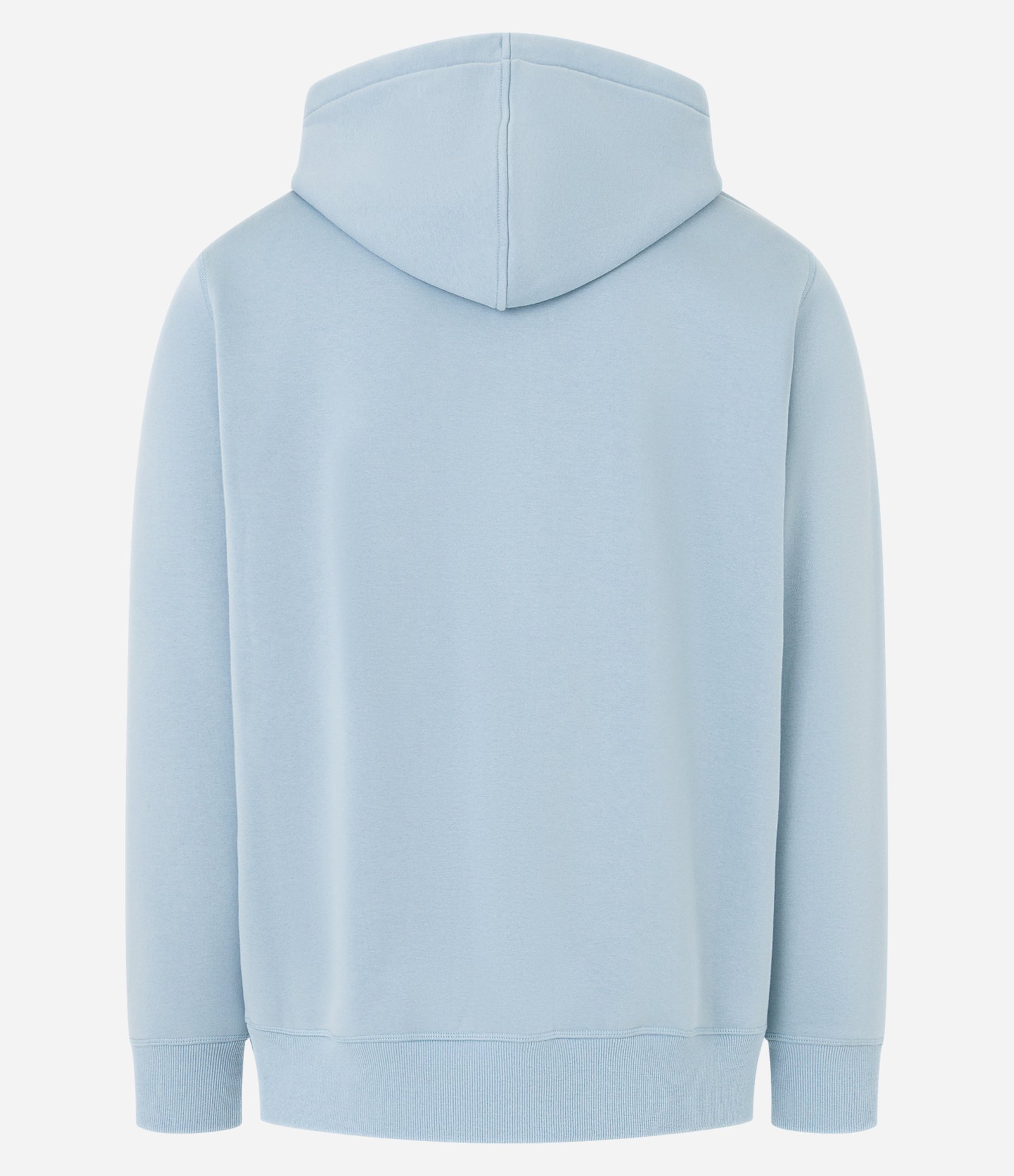 Casaco em Moletom com Estampa Lettering e Capuz Azul 6