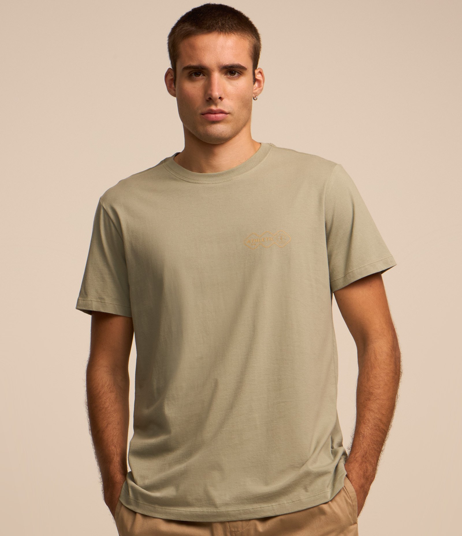 Camiseta Relaxed com Estampa The Journey is the Destination Cinza 3