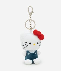 Chaveiro Infantil Pelúcia com Estampa Hello Kitty