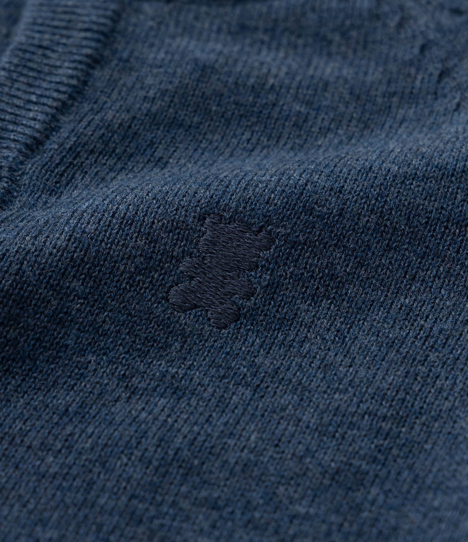 Cardigan Infantil em Tricô com Bordado Ursinho - Tam 0 a 18 meses Azul 7