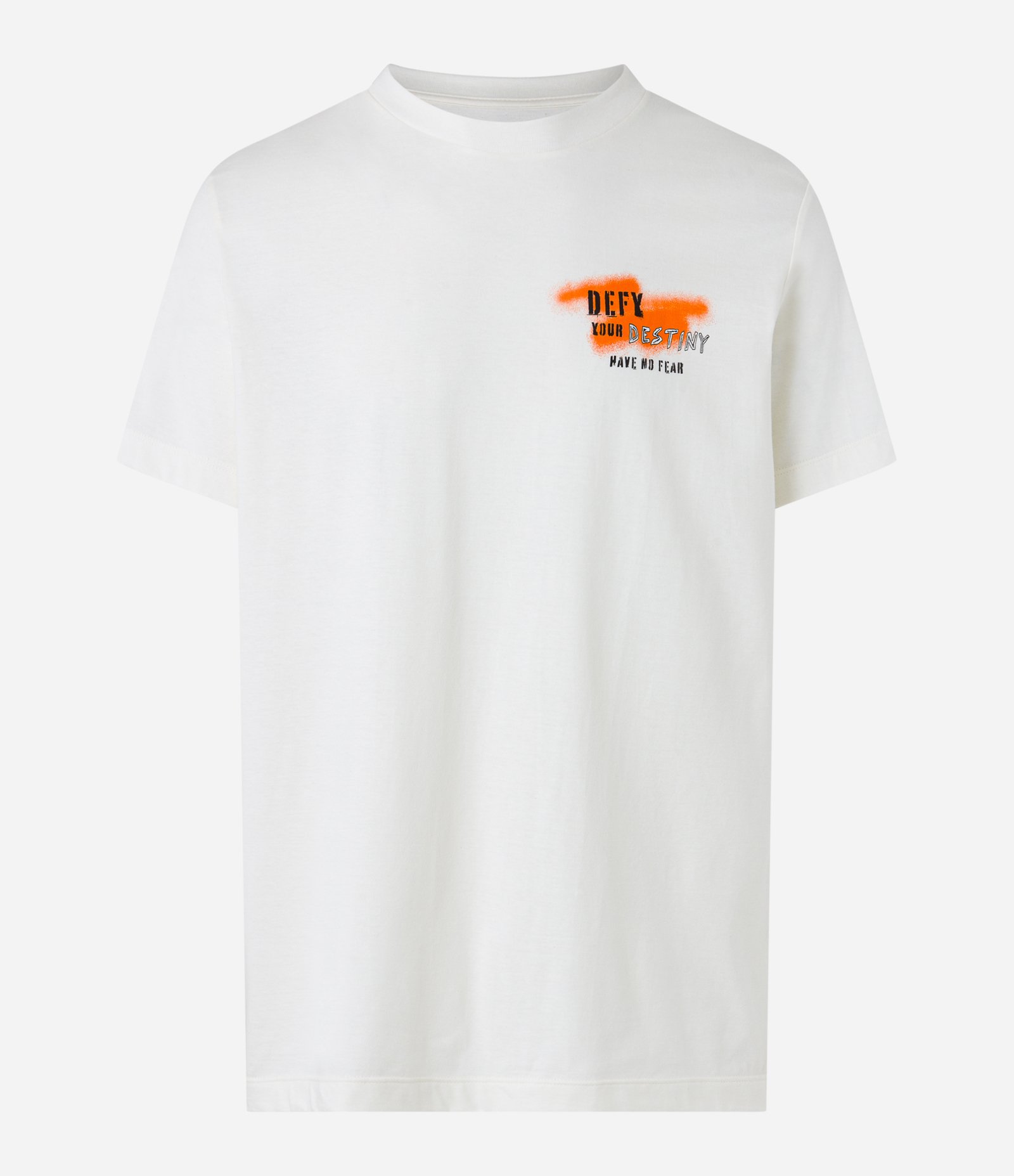 Camiseta Comfort em Algodão com Estampa de Escorpião Branco 5