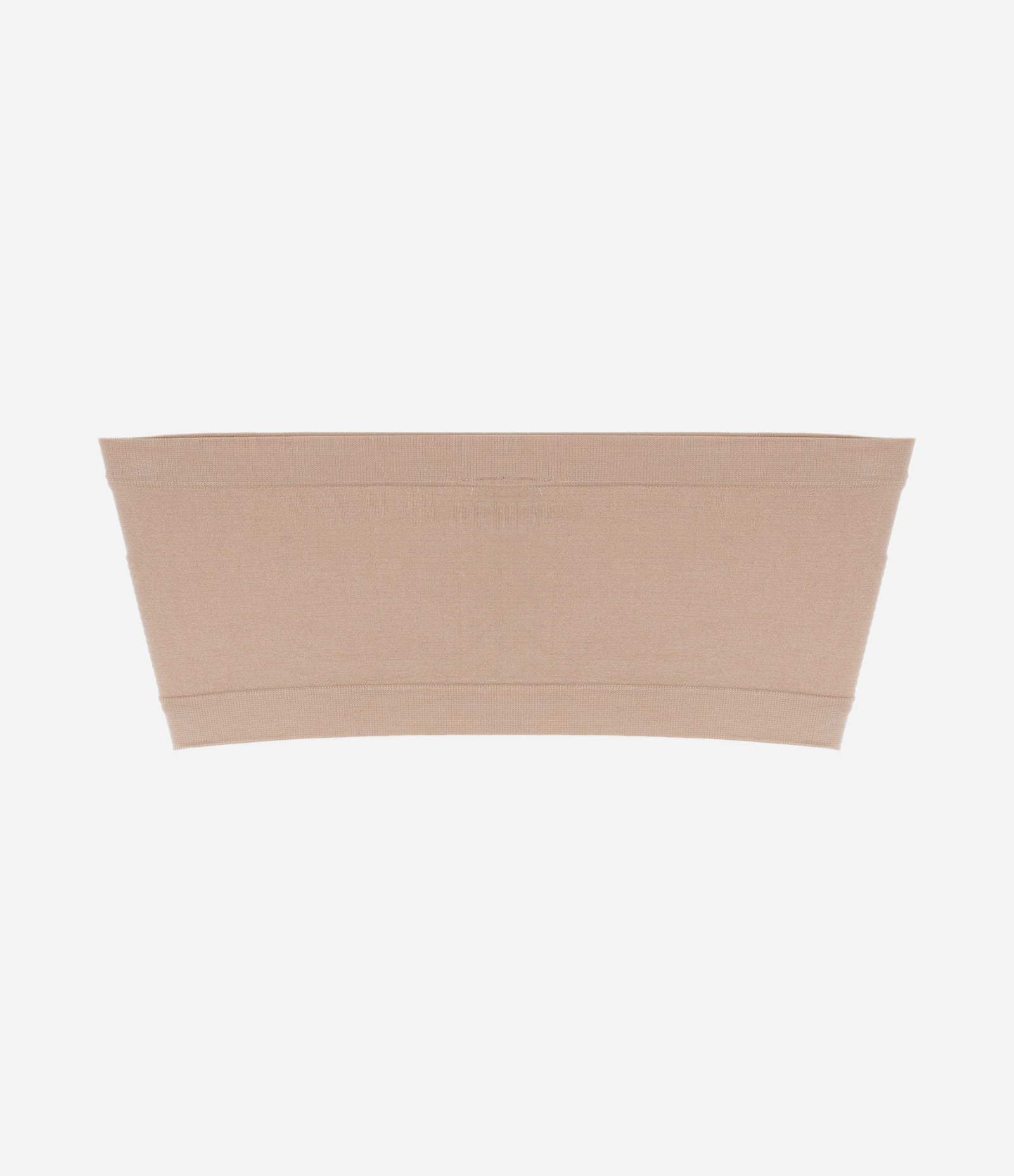 Sutiã Sem Alça em Poliamida Seamless Bege 5