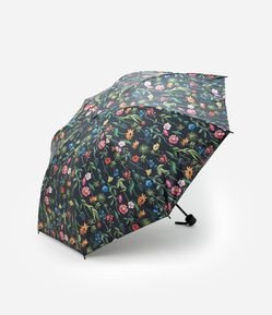 Sombrinha com Estampa Floral