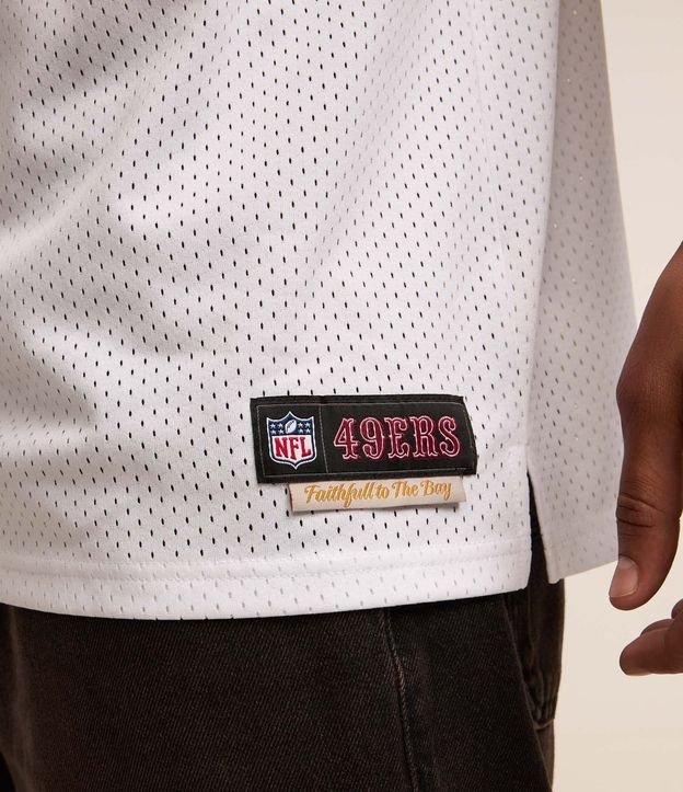 Camiseta em Tecnologia Dry com Estampa NFL 49ERS