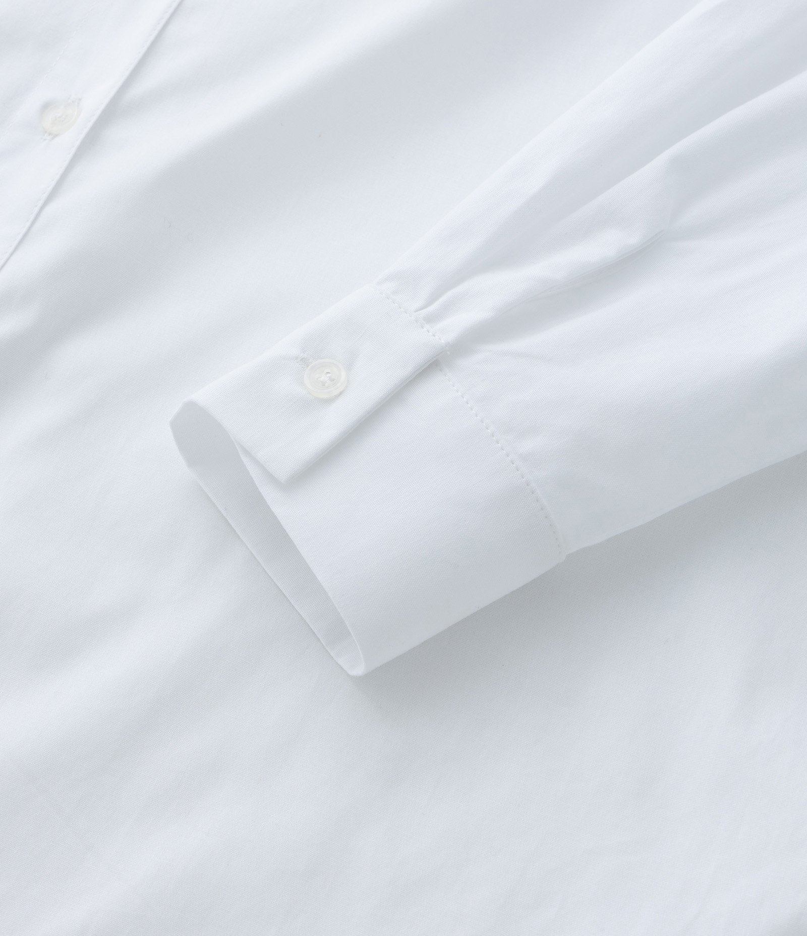 Camisa Básica Alongada em Tricoline Curve & Plus Size Branco 8