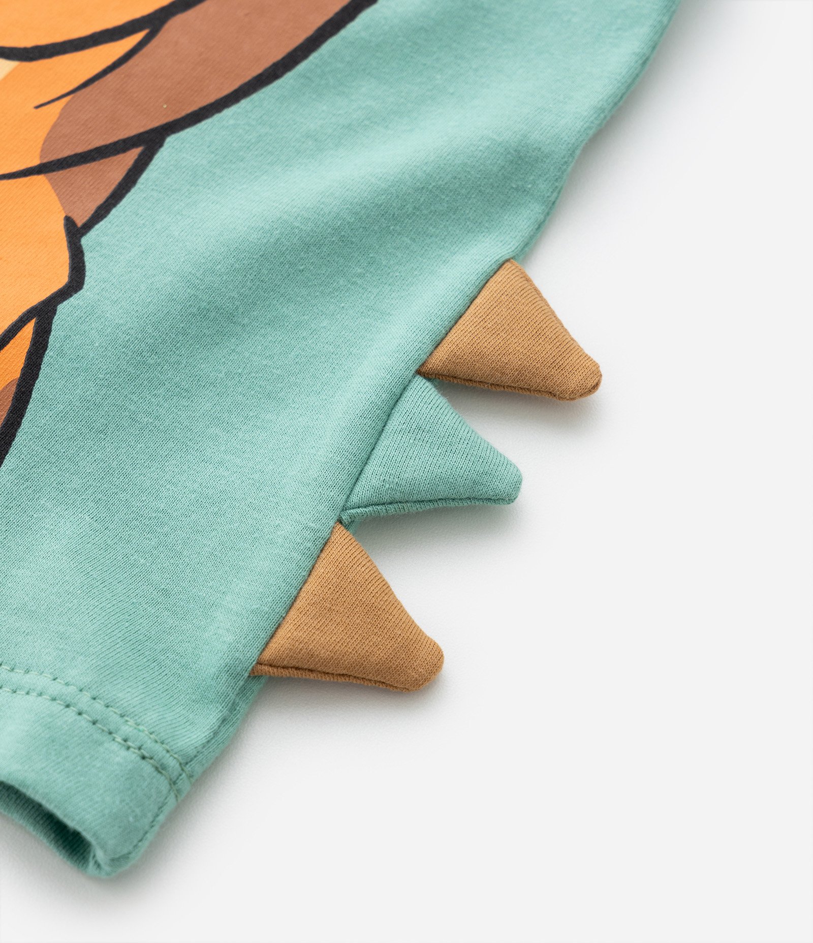 Camiseta Infantil com Estampa Jurassic World e Crista Interativa - Tam 1 a 5 Anos Verde 3