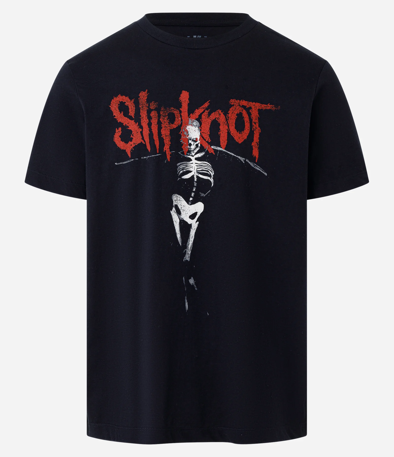 Camiseta Comfort em Algodão com Estampa Slipknot Preto 4