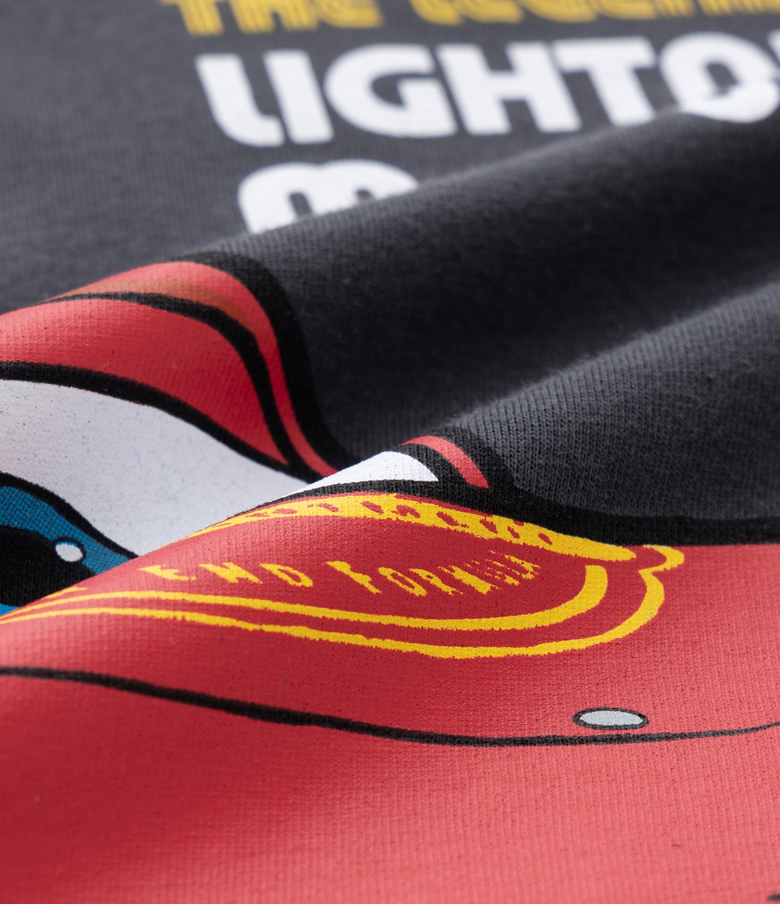 Camiseta Infantil com Estampa em Gel do Relâmpago McQueen -Tam 2 a 5 Anos Cinza 3