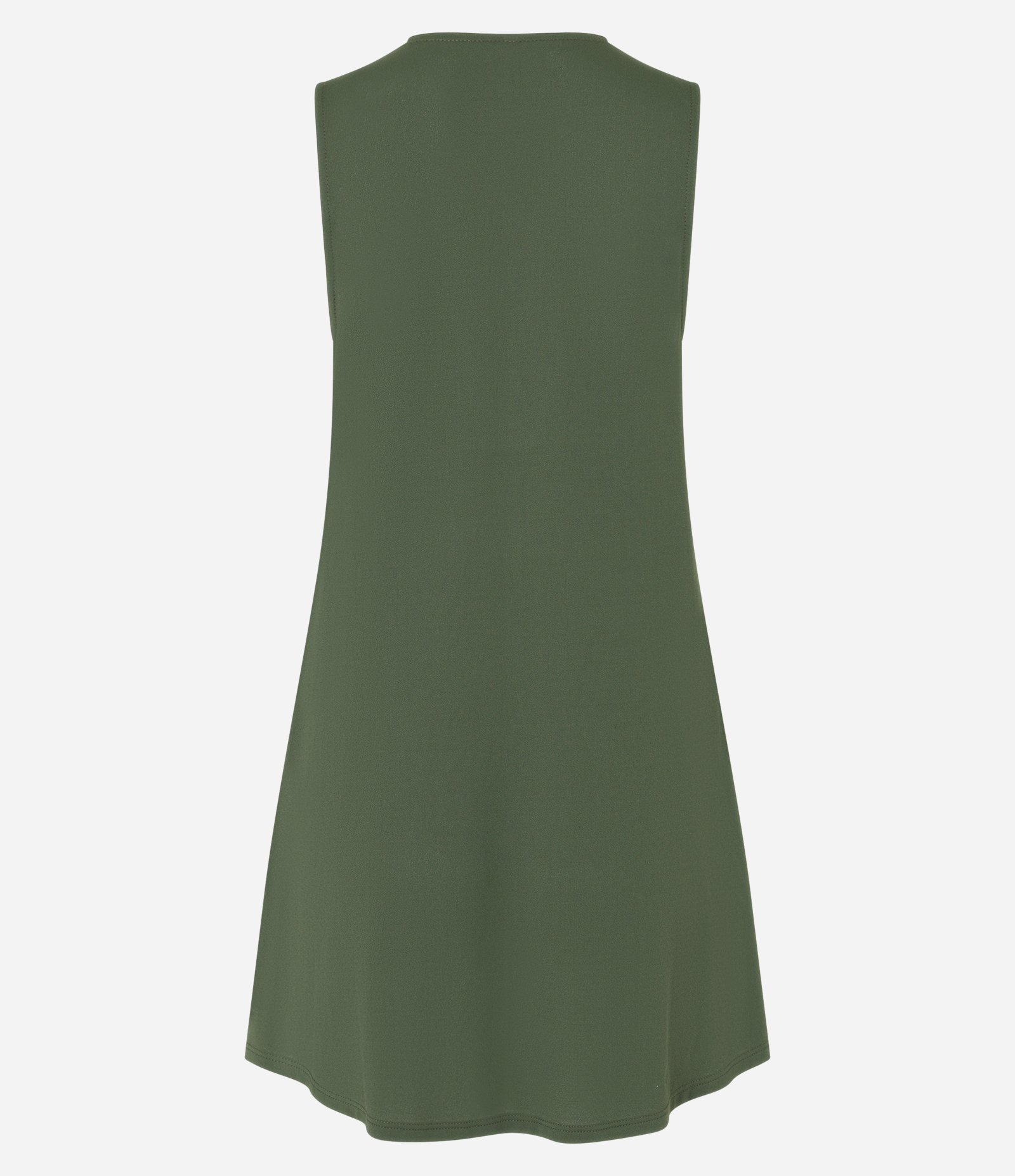 Saída de Praia Vestido Sem Manga em Crepe 5