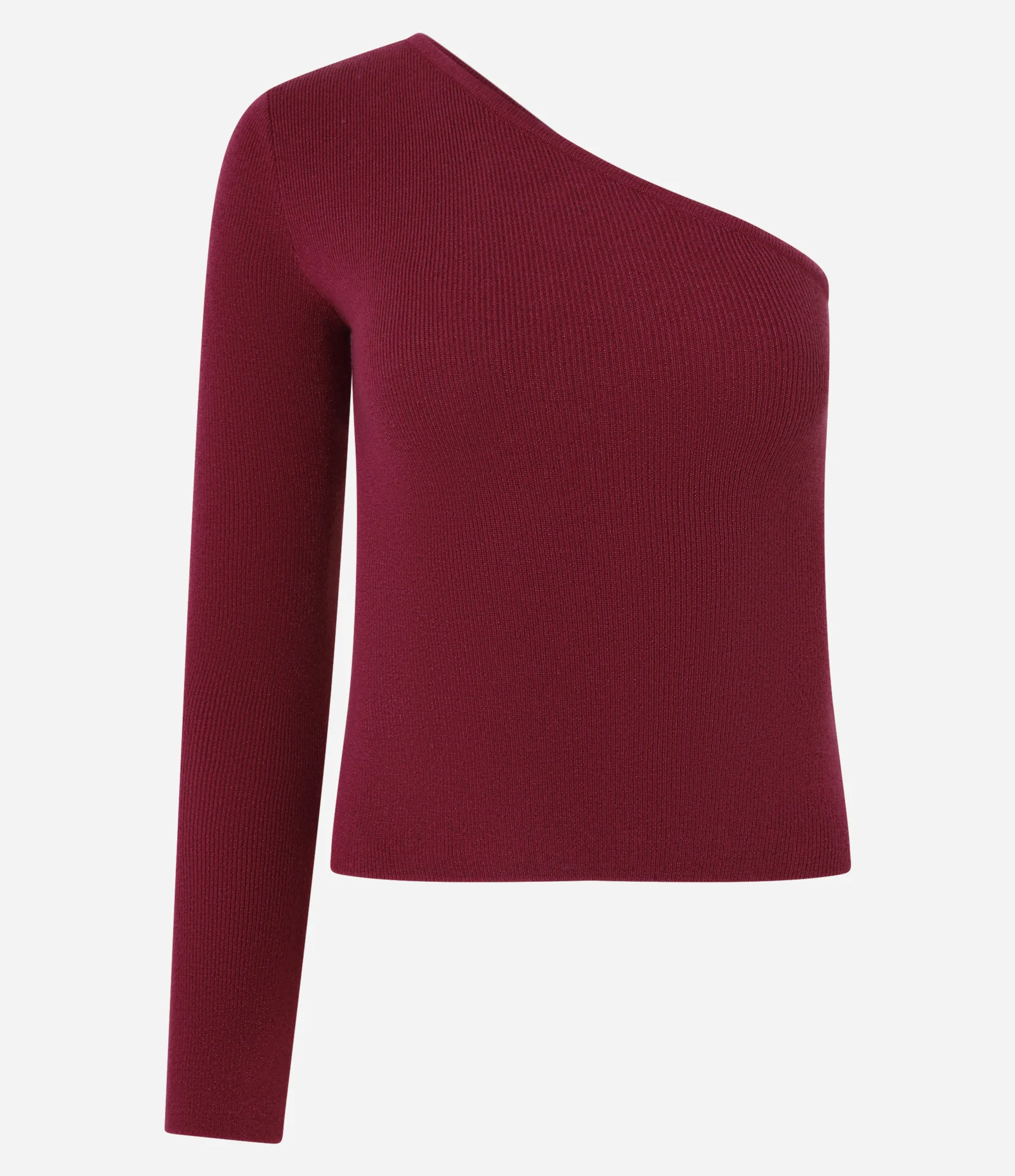 Blusa Ombro Só em Viscose com Manga Longa Vermelho 1