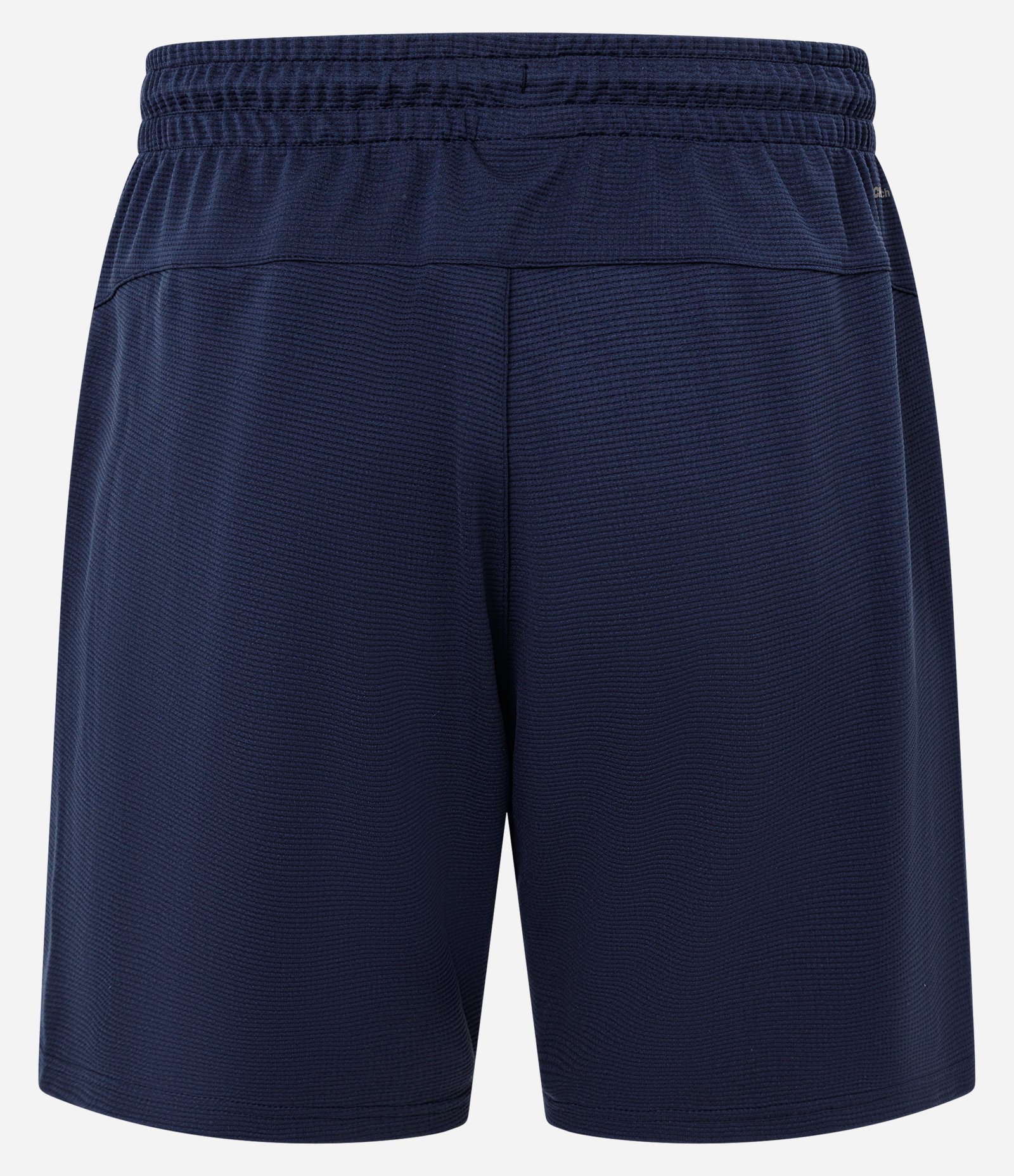 Bermuda Esportiva Texturizada com Cós Elástico e Zíper no Bolso Azul Marinho 6