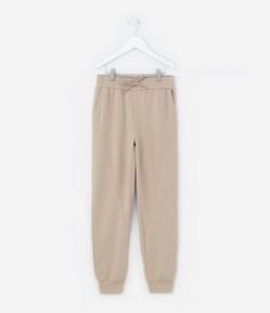 Calça Básica Infantil com Toque Suave e Recortes - Tam 5 a 14 Anos