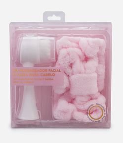 Kit Skincare com Massageador Facial e Faixa para Cabelos 02 2024 Alchemia
