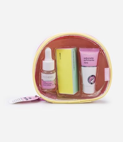 Kit Cuidado com as Mãos com Óleo Fortalecedor + Lixa com 04 Faces + Sabonete Esfoliante Al... Kit Cuidado com as Mãos com Óleo Fortalecedor + Lixa com 04 Faces + Sabonete Esfoliante Al...