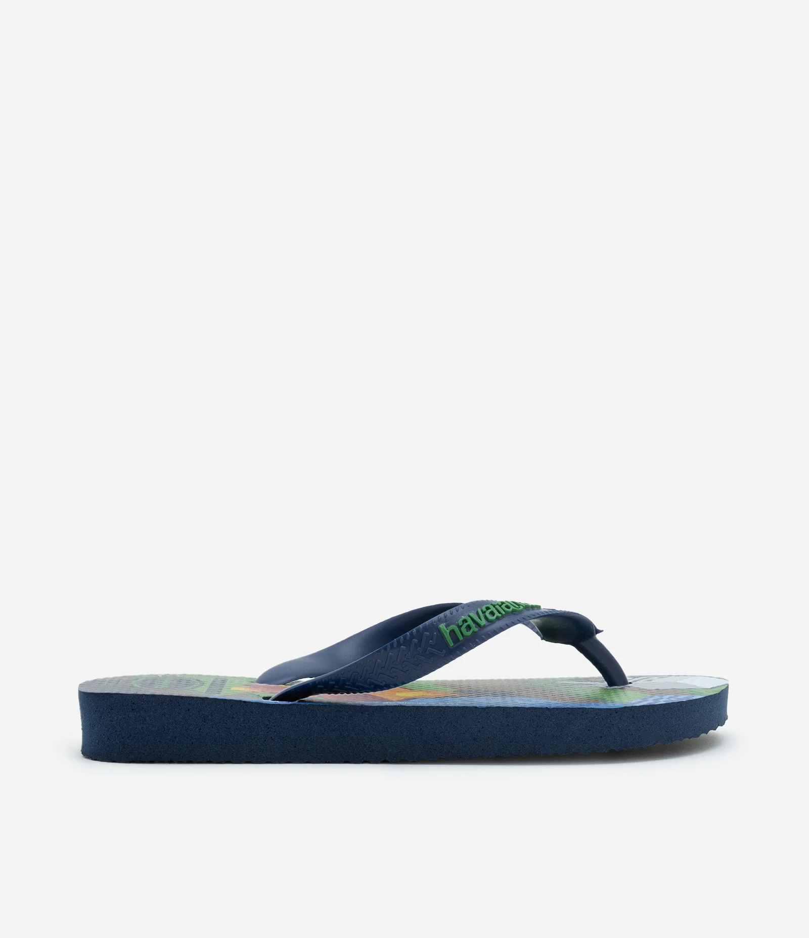 Chinelo Infantil com Estampa Minecraft Havaianas - Tam 23 ao 32 Azul 2