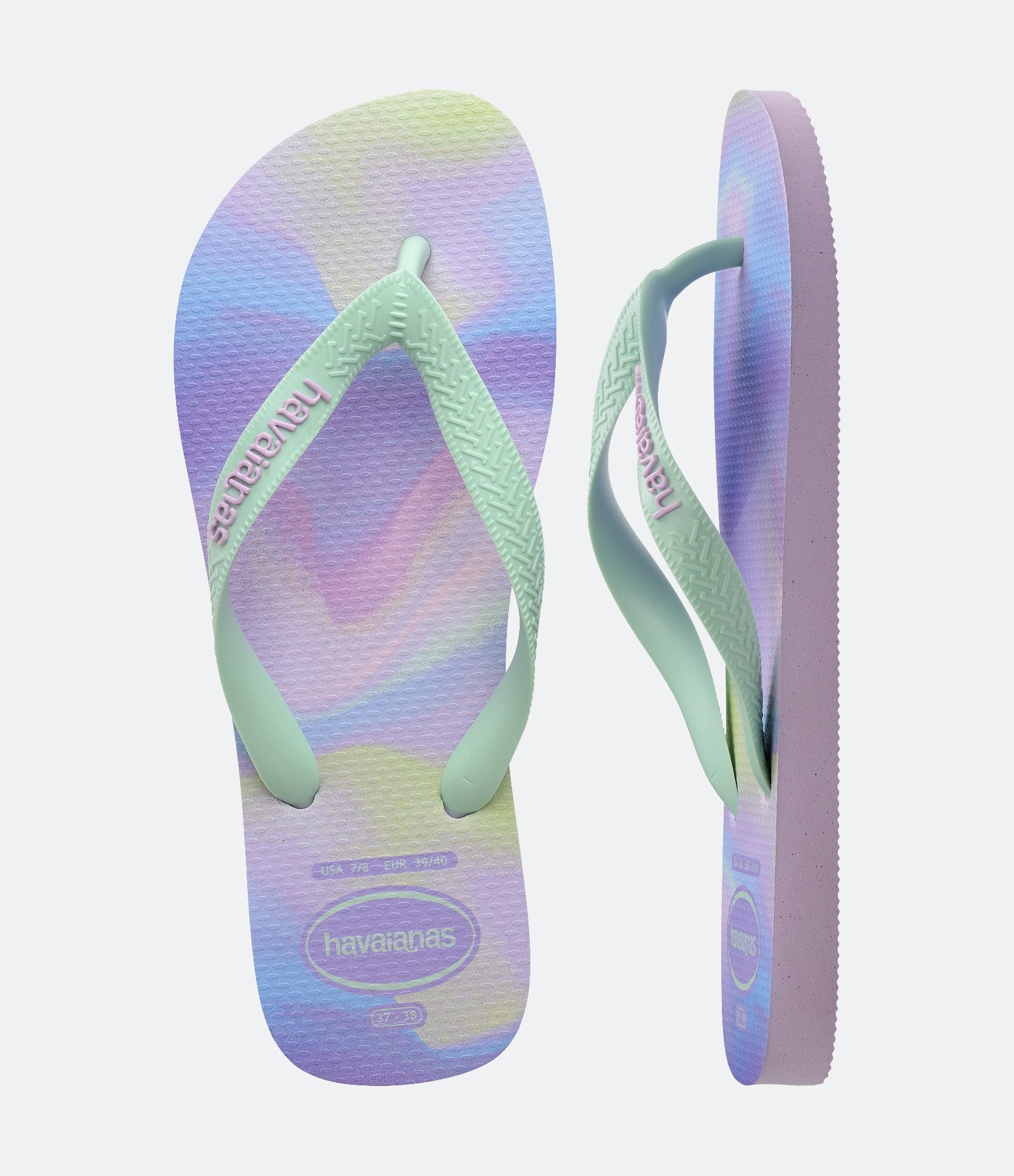 Chinelo Infantil Havaianas Top Fashion - Tam 23 ao 32 Roxo 6