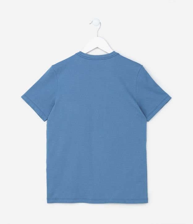 Camiseta Infantil com Estampa Baby Yoda - Tam 5 a 14 Anos